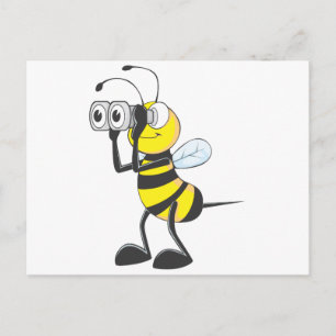 Carte Postale Recherche d'abeilles