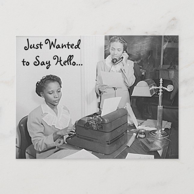 Carte Postale Recherché de dire Hello Postcard (Devant)