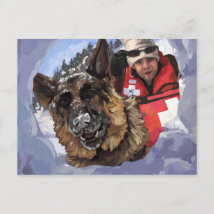 Carte Postale Rechercher et Secourir