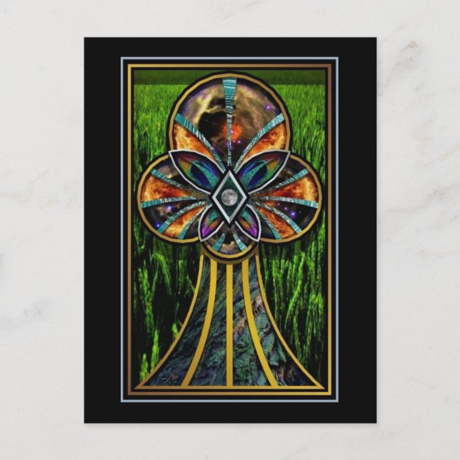 Carte Postale Récolte céleste (Devant)