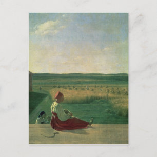 Carte Postale Récolte en été, 1820