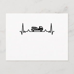 Carte Postale Récupération Conducteur de camion Cadeaux de batte