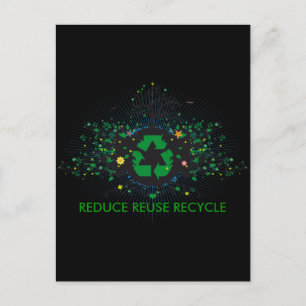 Carte Postale Recycles naturels