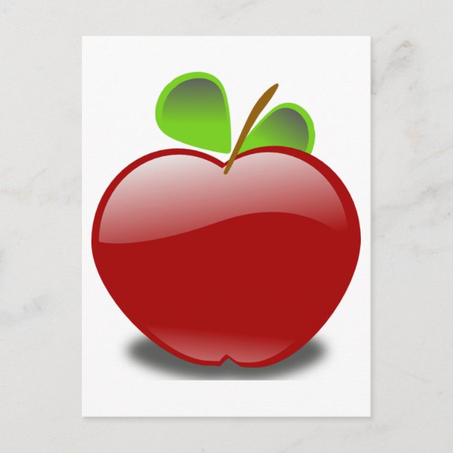 Carte postale RED APPLE (Devant)