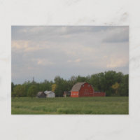 Carte postale Red Barn