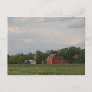 Carte postale Red Barn