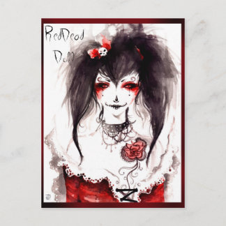 Carte Postale Red Dead Doll