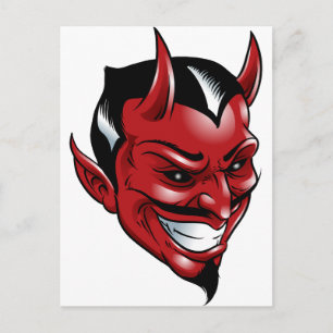 Carte Postale Red Devil