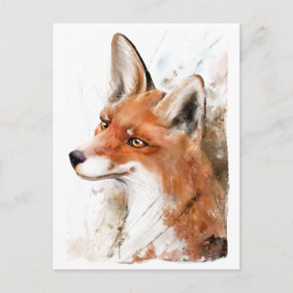 Carte Postale Red Fox Wall Art