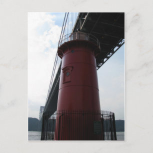 Carte postale Red Lighthouse