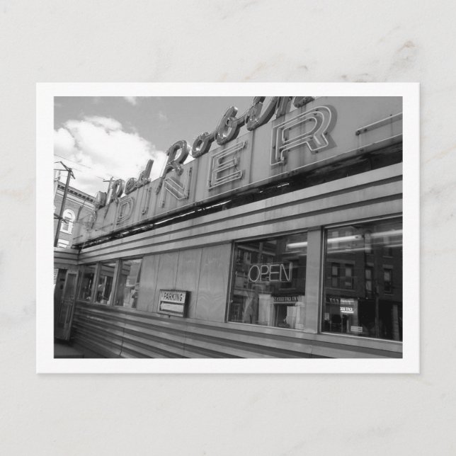 Carte Postale Red Robin Diner (Devant)