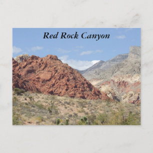 Carte Postale Red Rock Canyon, Désert De Mojave, Près De Las Veg