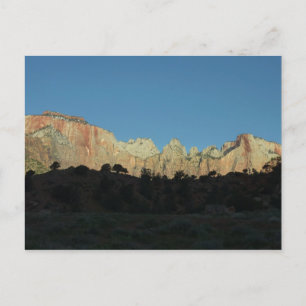 Carte Postale Red Rocks du matin au Parc national de Sion