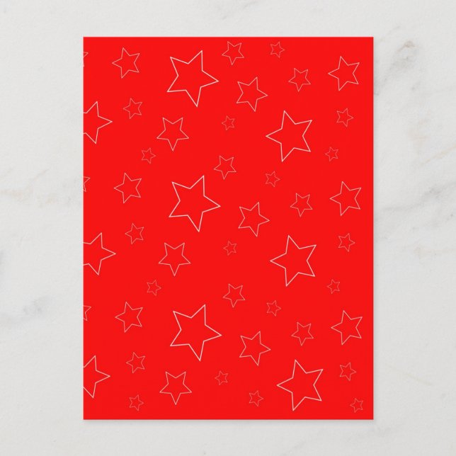 Carte postale Red Stars (Devant)