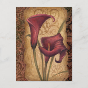 Carte Postale Red Tulips