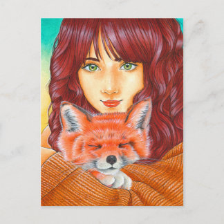 carte postale "Red Velvet"
