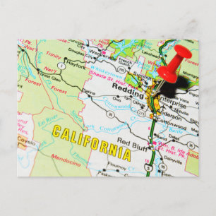 Carte Postale Redding, Californie