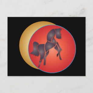Carte Postale Redhorse