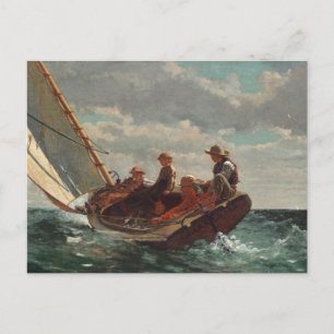 Carte Postale Redimensionner (Un Vent Équitable)   Winslow Homer