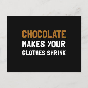 Carte Postale Réduction du chocolat