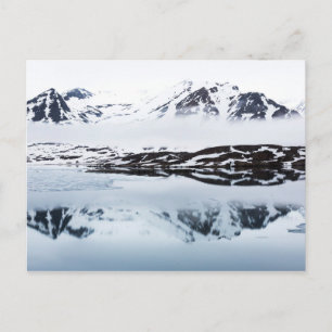 Carte Postale Réflections de montagne, Norway