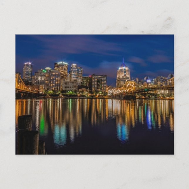 Carte Postale Réflections de Pittsburgh (Devant)