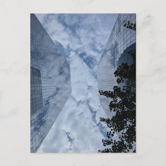 Carte Postale Reflections of New York Postcard – Brooklyn bridge (Devant)