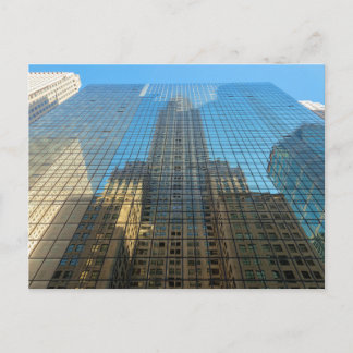 Carte Postale Reflet de l'Empire State Building, New York City.