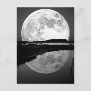 Carte Postale Reflet Lune et son