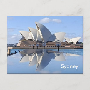 Carte Postale Reflets de l'Opéra de Sydney