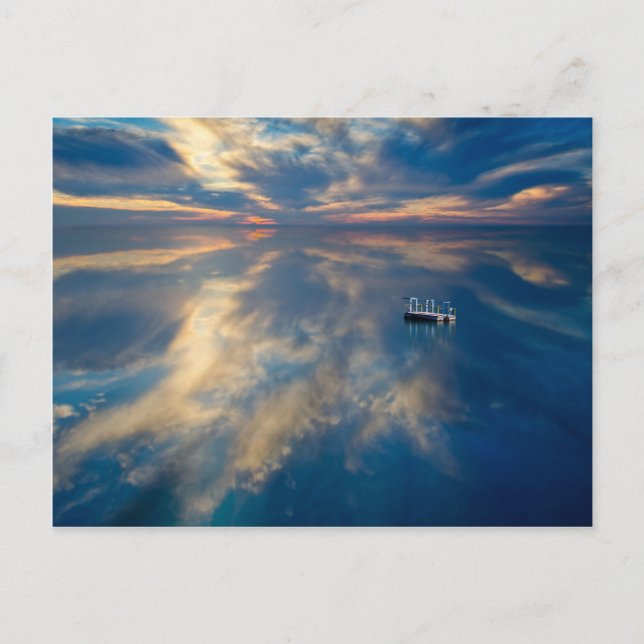 Carte Postale Reflets d'eau (Devant)