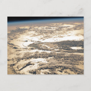 Carte Postale Reflets du soleil sur l'océan Atlantique
