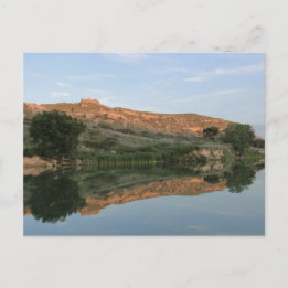 Carte Postale RÉFLEXION au parc d'état du lac Scott Kansas