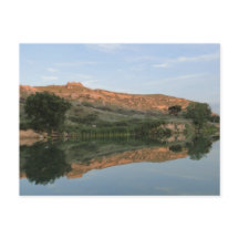 RÉFLEXION au parc d'état du lac Scott Kansas