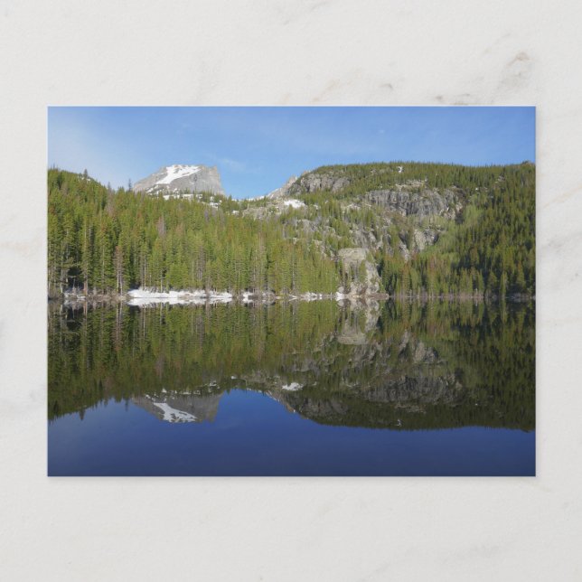 Carte Postale Réflexion de Bear Lake I (Devant)