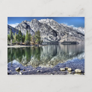 Carte Postale Réflexion de lac jenny