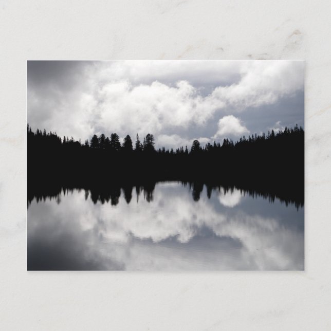 Carte Postale Réflexion de Popradské Pleso (Devant)