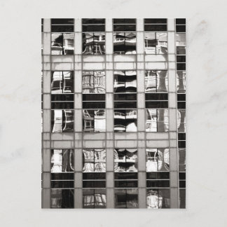 Carte Postale Réflexion en B & W