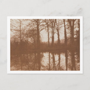 Carte Postale Réflexions, 1843 (photo sépia)