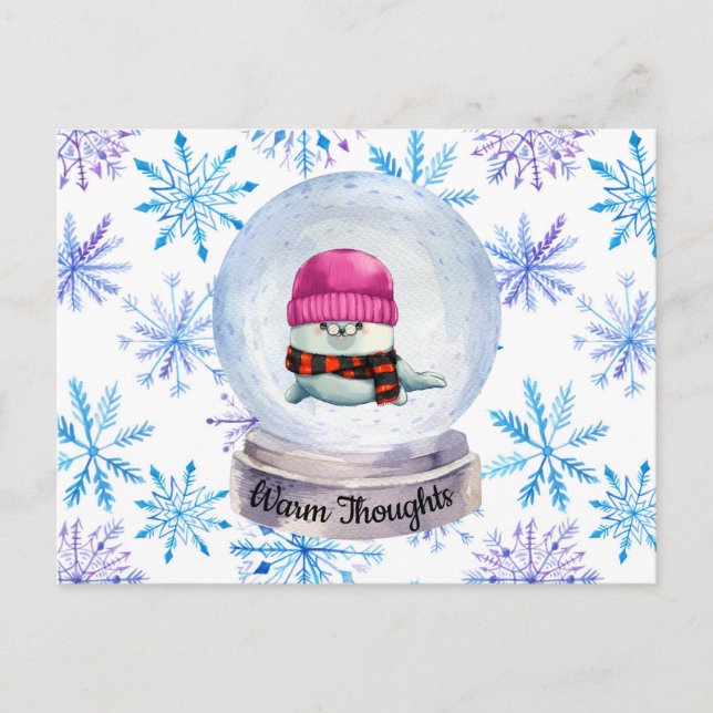 Carte Postale Réflexions chaudes (Devant)