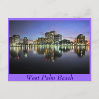 Carte Postale Réflexions de West Palm Beach, Floride