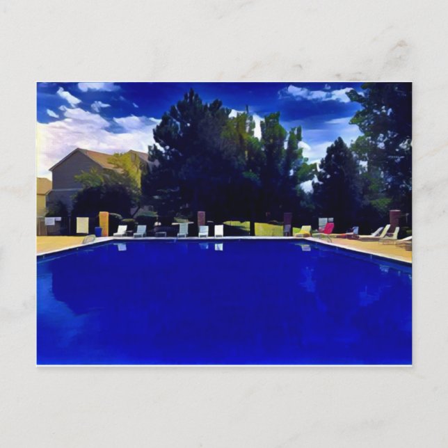 Carte Postale Réflexions estivales (Devant)