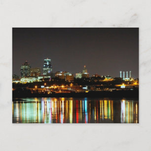 Carte Postale Réflexions sur Kaw Point à Kansas City