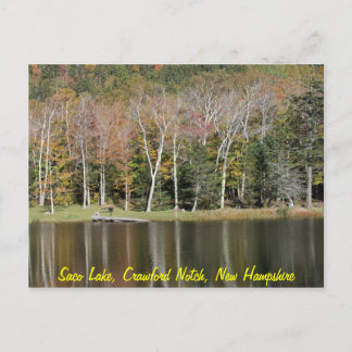 Carte Postale Réflexions sur le lac Saco