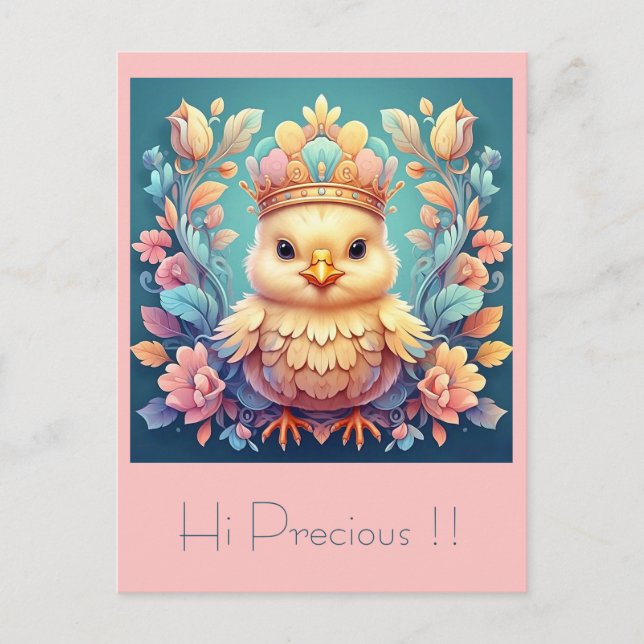 CARTE POSTALE " REGAL CHICK " (Devant)