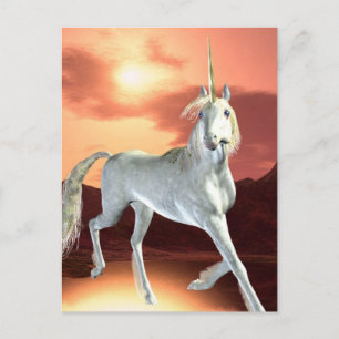 Carte postale Regal Unicorn