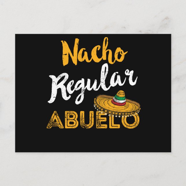 Carte Postale Regalo para Abuelo Mexicaine Grandpa Fête des père (Devant)