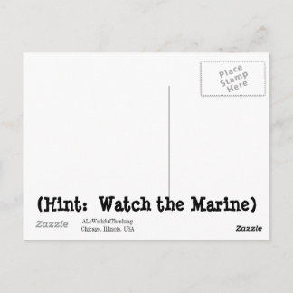 CARTE POSTALE REGARDER LA MARINE (1951)