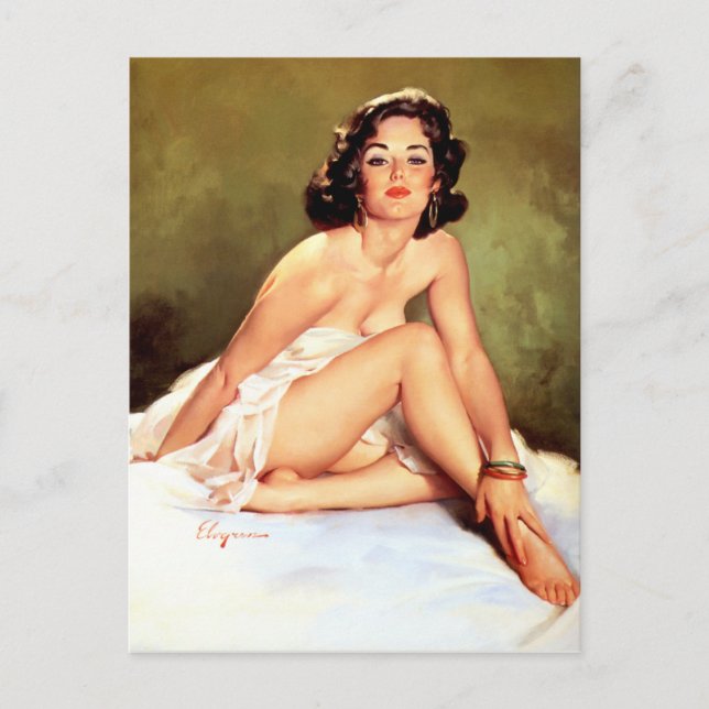 Carte Postale Regarder la pointe vers le haut (Devant)