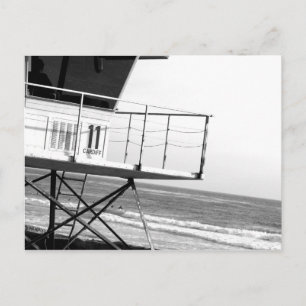 Carte postale Regarder les surfeurs